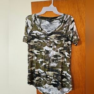 Rock & Republic camouflage shirt